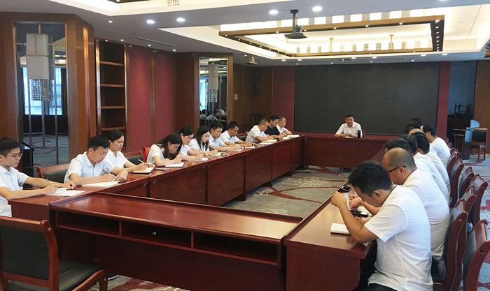 设置弘远指标 加强企业治理 进一步形成出效益出精品出人才的发展格局 ——胡晨风董事长主持召开工程系统会议